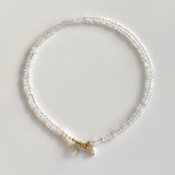 Lia Clear Quartz Pearl Necklace