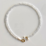 Lia Clear Quartz Pearl Necklace