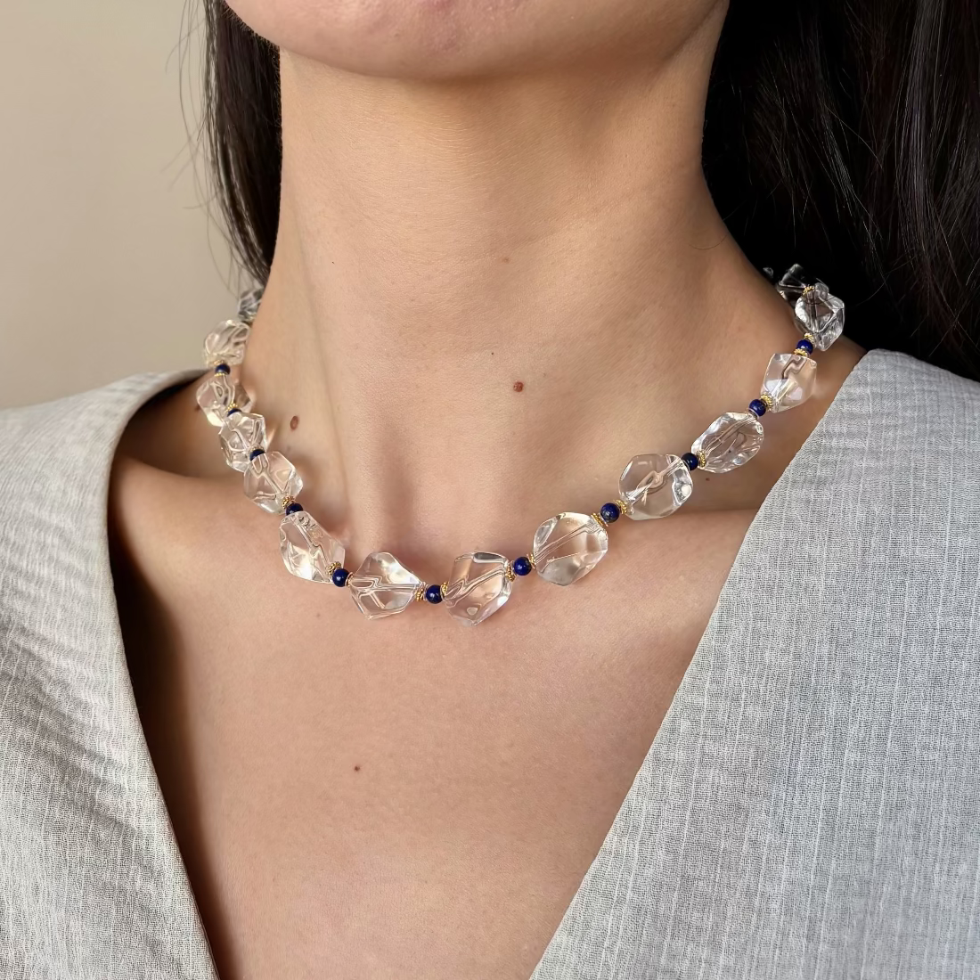 aurea-white-quartz-geometric-necklace-lapis-clasp-bold