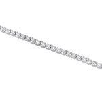 tennis bracelet, 18k tennis bracelet, silver tennis bracelet, white gold tennis bracelet