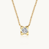 18k Juno diamond necklace, 18k juno necklace, Juno diamond gold necklace, Juno gold necklace