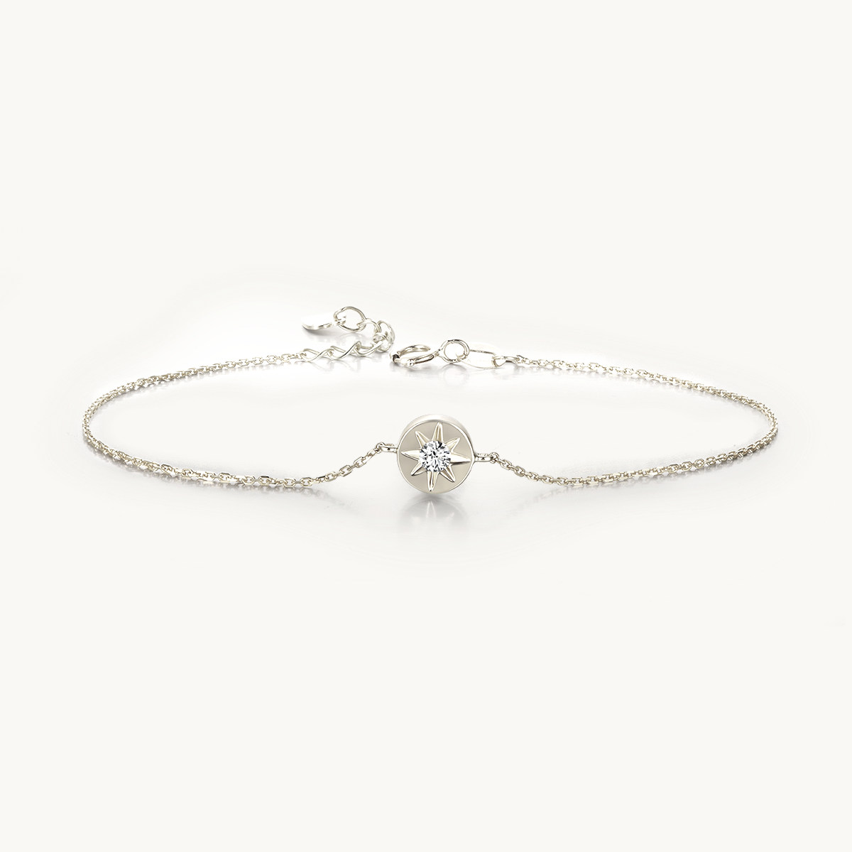 18k solo star bracelet, gold star diamond bracelet, Solo Star Bracelet, solo star diamond bracelet, star vermeil bracelet