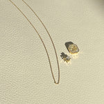 3 way wear necklace, diamond star neclace, gold star necklace