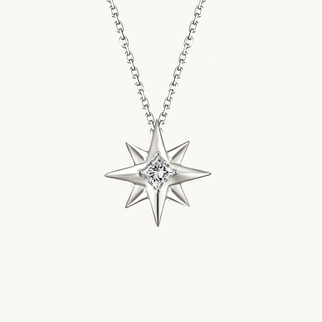 3 way wear necklace, diamond star neclace, gold star necklace