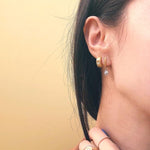 Star Drop Earringse, 18k Star Drop Earrings, Gold Star Drop Earrings, Star Drop Diamond Earrings, Star Drop Vermeil Earrings