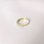 Half eternity ring, eternity ring, diamond eternity ring, gold eternity ring, gold half eternity ring, gold ring, dainty gold ring, white gold eternity ring, 18k vermeil eternity ring, vermeil eternity ring, 18k eternity ring