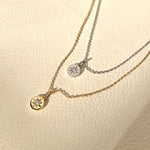 18k Solo Star Necklace, Gold Solo Star Necklace, Solo Star Diamond Necklace, Solo Star Necklace, Solo Star Vermeil Necklace