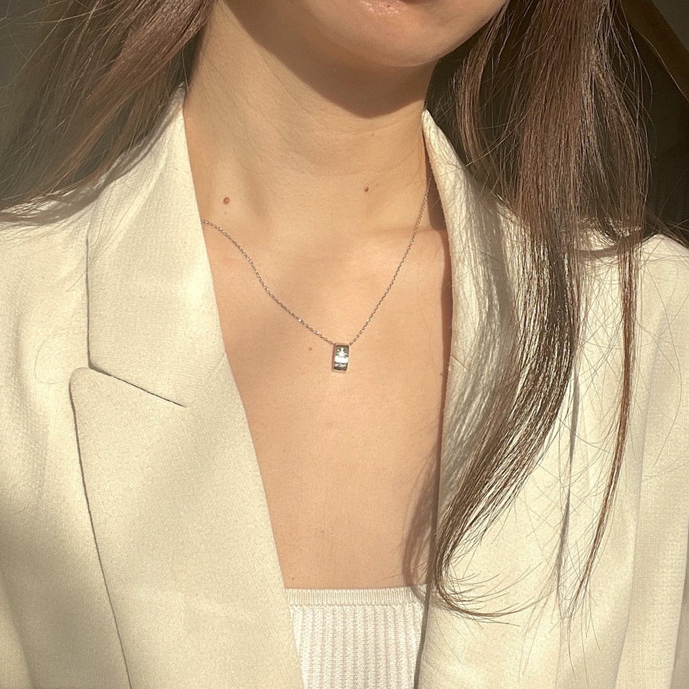 18k Star Band Necklace, Gold Star Band Necklace, Star Band Diamond Necklace, Star Band Necklace, Star Band Vermeil Necklace