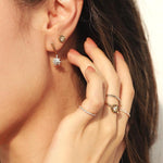 Star Drop Earringse, 18k Star Drop Earrings, Gold Star Drop Earrings, Star Drop Diamond Earrings, Star Drop Vermeil Earrings