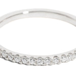 Half eternity ring, eternity ring, diamond eternity ring, gold eternity ring, gold half eternity ring, gold ring, dainty gold ring, white gold eternity ring, 18k gold eternity ring, diamond eternity ring, 18k diamond eternity ring