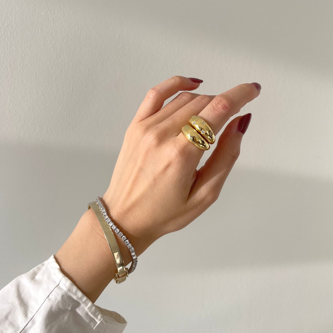 Classic Dome Ring, dome ring, bold dome ring
