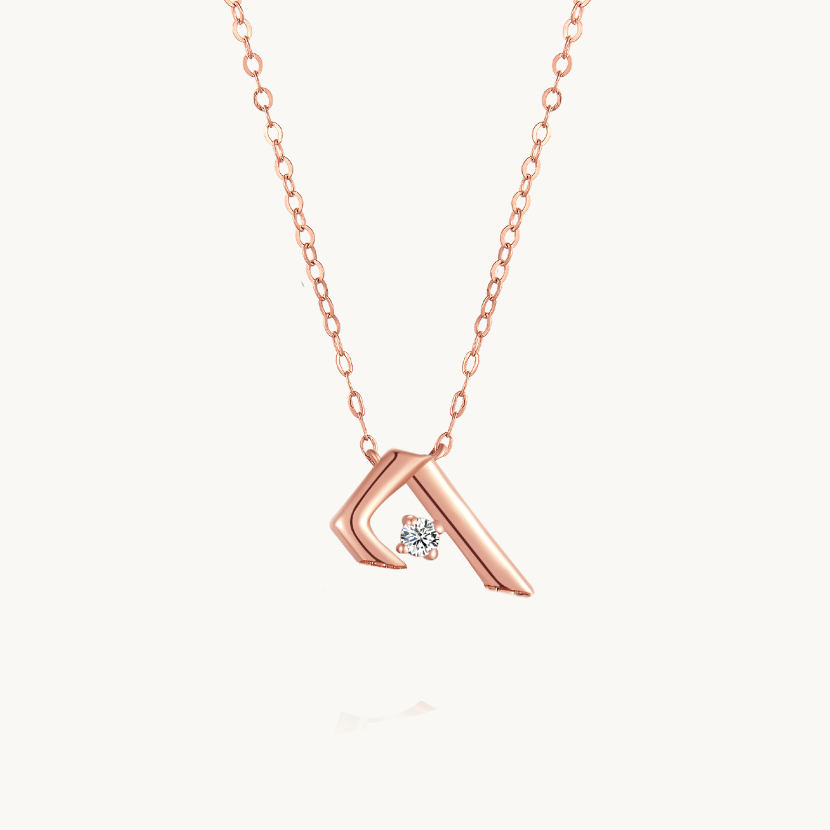 2 way wear diamond heart necklace, gold necklace, heart necklace