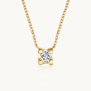 18k Juno diamond necklace, 18k juno necklace, Juno diamond gold necklace, Juno gold necklace