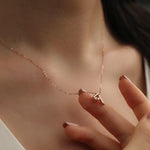 2 way wear diamond heart necklace, gold necklace, heart necklace