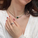 curb chain emerald, fine jewelry, gold emerald curb chain, emerald chain design, statement emerald chain gold, emerald chain aesthetic, gold chain aesthetic, emerald chain gold, statement chain layered, gold emerald chain gold minimalist jewelry. white gold emerald chain, holiday gift, gifts for her