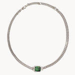 curb chain emerald, fine jewelry, gold emerald curb chain, emerald chain design, statement emerald chain gold, emerald chain aesthetic, gold chain aesthetic, emerald chain gold, statement chain layered, gold emerald chain gold minimalist jewelry. white gold emerald chain, holiday gift, gifts for her