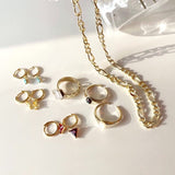 gold figaro chain, gold chain, figaro chain, chunky figaro chain, figaro chain, chunky chain, 18k gold figaro chain