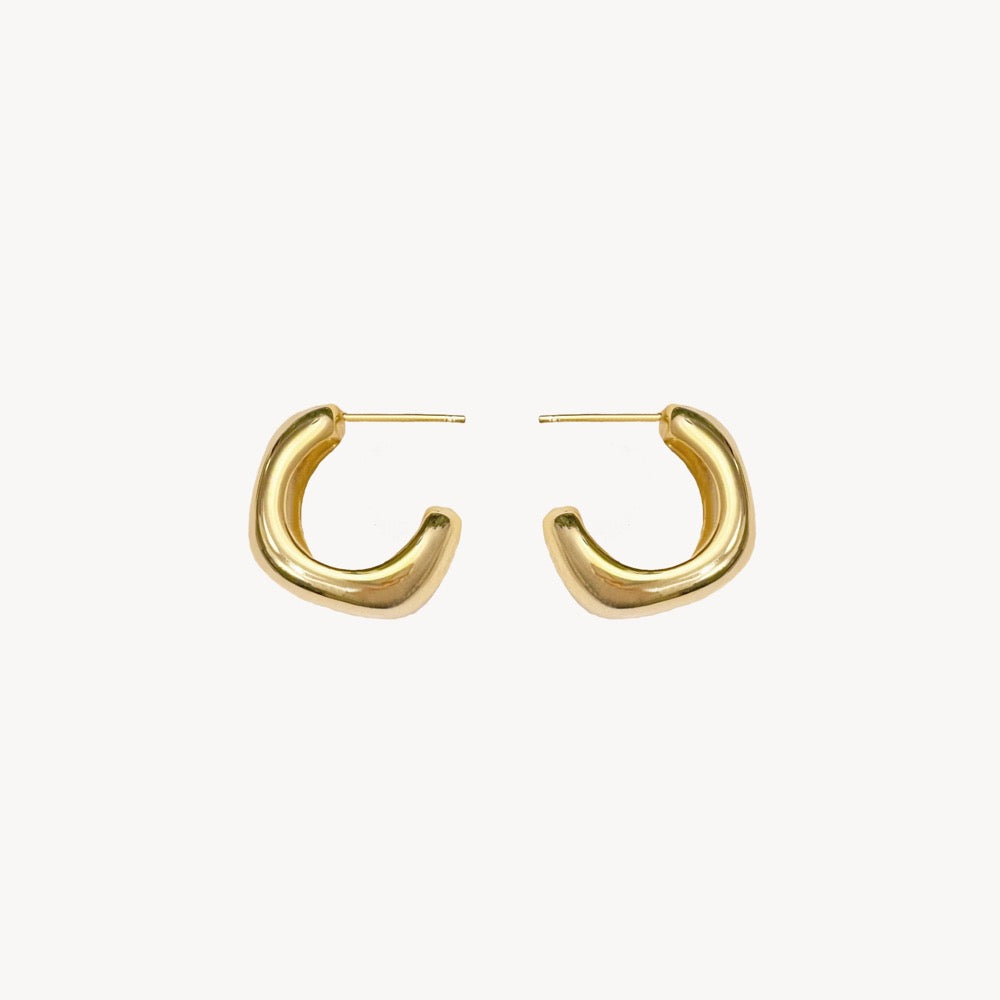 dome earrings, geometric dome earrings, bold dome earrings, geometric earrings, bold earrings, gold dome earrings gold geometric dome earrings