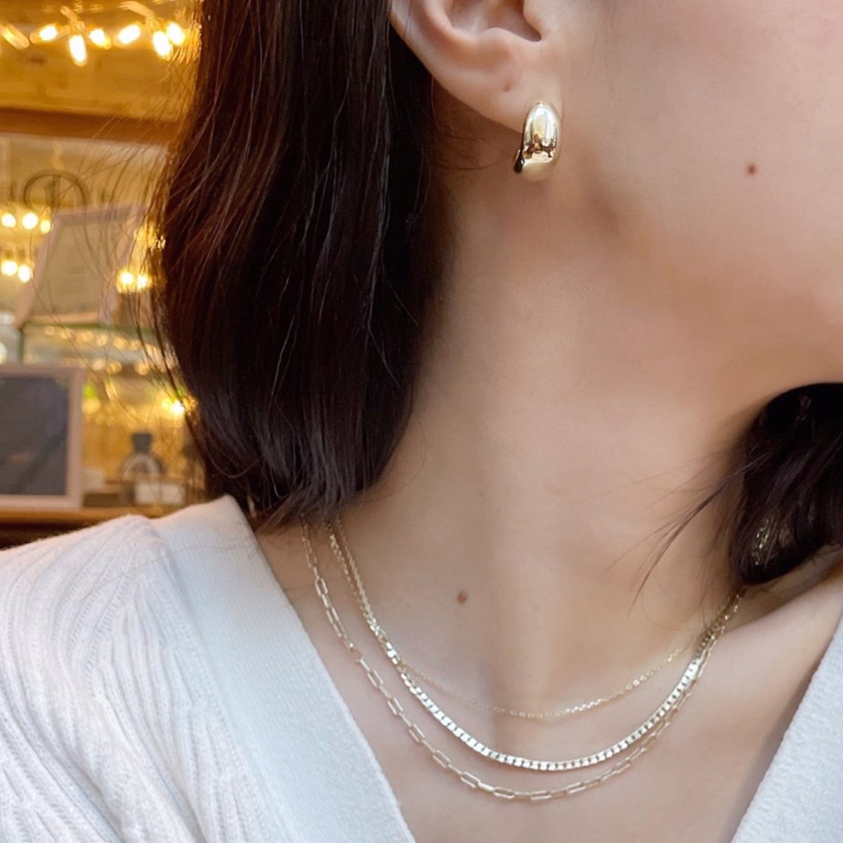 dome earrings, geometric dome earrings, bold dome earrings, geometric earrings, bold earrings, gold dome earrings gold geometric dome earrings
